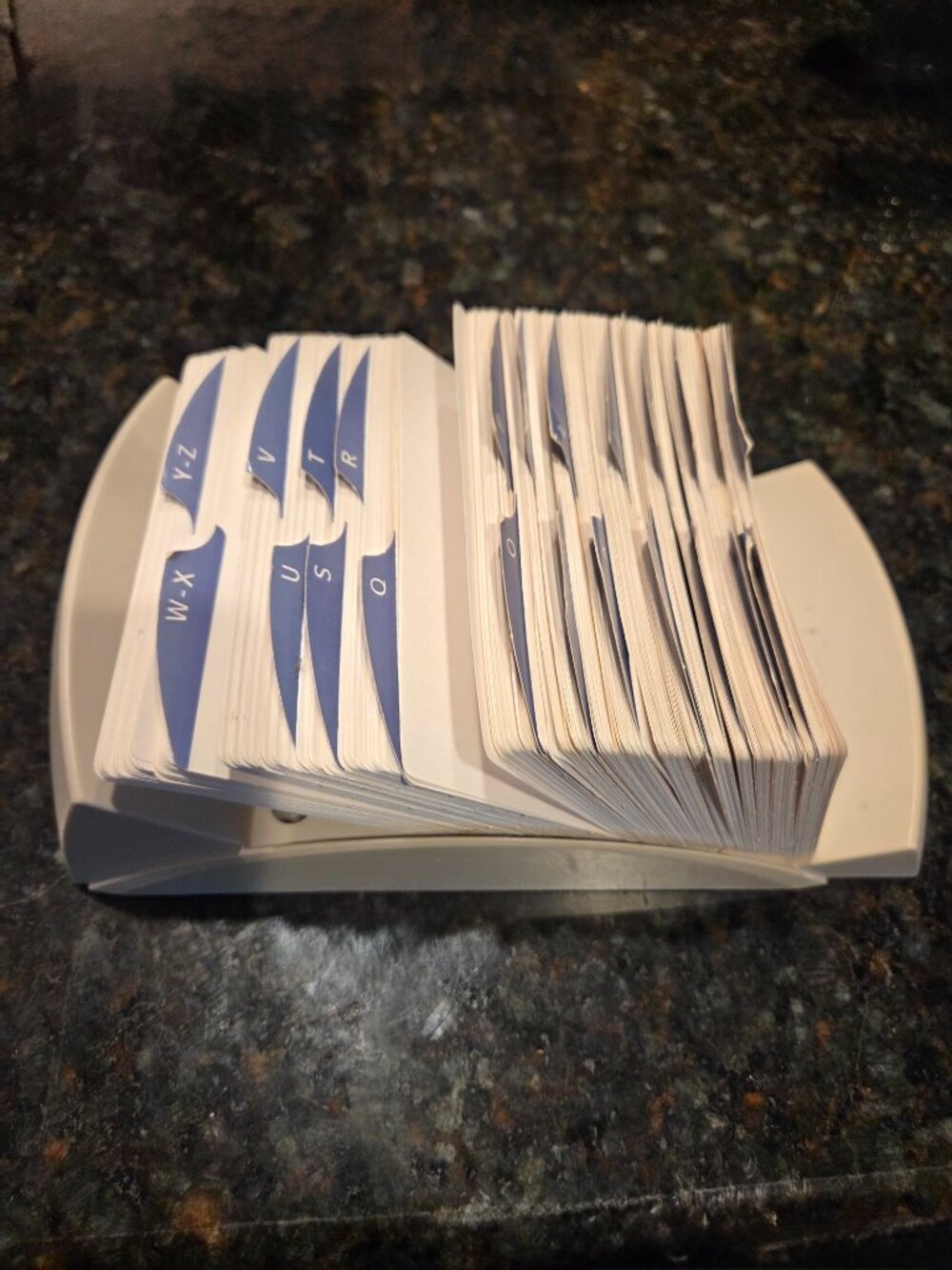Vintage Rolodex Open Tray Card File - Picture 3 of 5